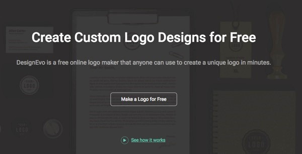 Design Your Logo Easily With DesignEvo 1