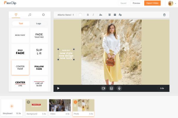 FlexClip Video Maker Functions