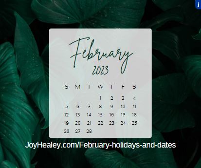 February Holidays and Dates for your Marketing